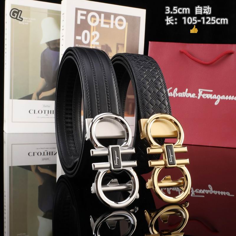 Ferragamo belt 35mmX105-125cm 8L282